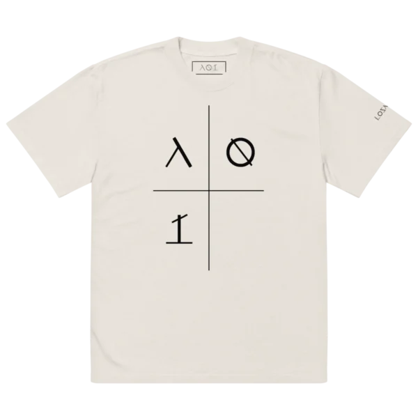 Minimal Tech - Oversized T-Shirt [Faded Bone]