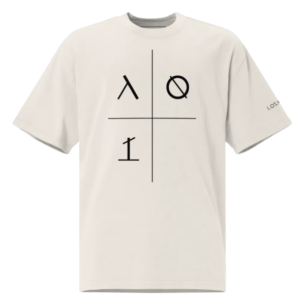 Minimal Tech - Oversized T-Shirt [Faded Bone]