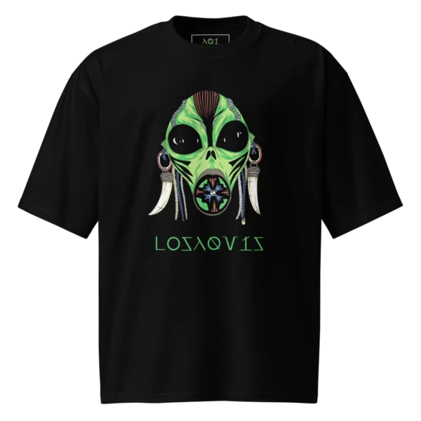Tribal Alien I - Oversized T-Shirt