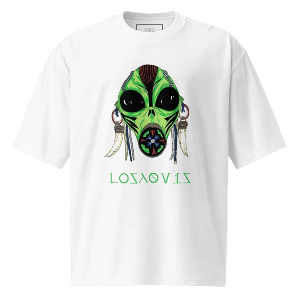 Tribal Alien I - Oversized T-Shirt