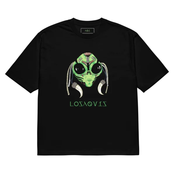 Tribal Alien II - Oversized T-Shirt