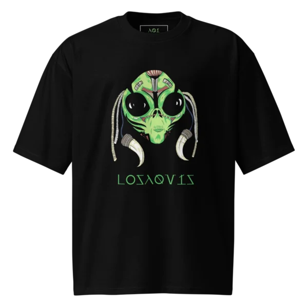 Tribal Alien II - Oversized T-Shirt