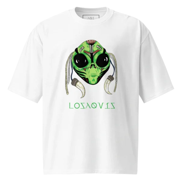 Tribal Alien II - Oversized T-Shirt