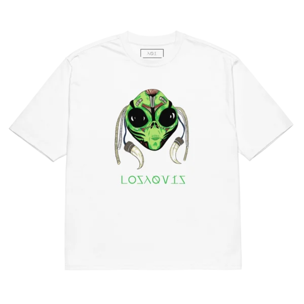 Tribal Alien II - Oversized T-Shirt